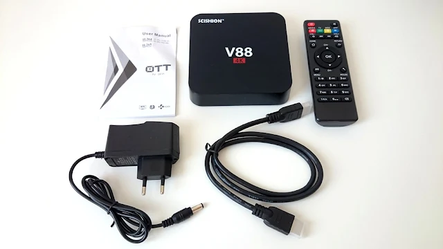 SCISHION V88 TV Box Rockchip 3229 Quad Core 