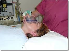 mechanical ventilation with mask