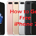 How to get a free iPhone 7 