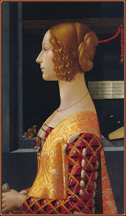 Retrato de Giovanna Tornabuoni, por Domenico Ghirlandaio. Museo Thyssen-Bornemisza