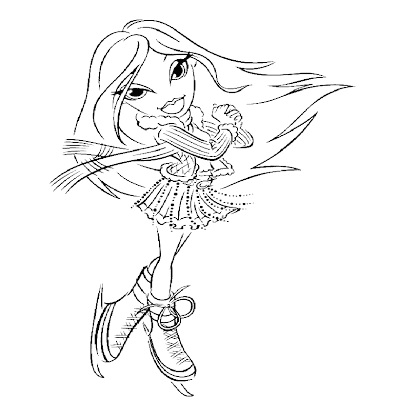 Bratz Coloring Pages on Bratz Coloring Pages Picture 2