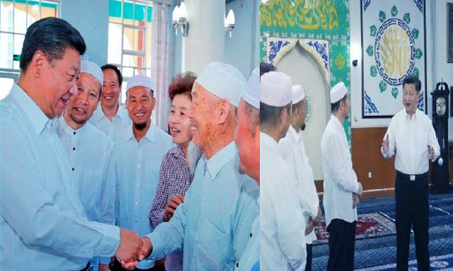 الرئيس الصيني يعتذر للمسلمين ويفتح المسـاجد ويطلب منهم الدعاء لرفع البلاء عن بلاده 