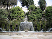 Ovato fountain, Villa d’Este Park, Italy