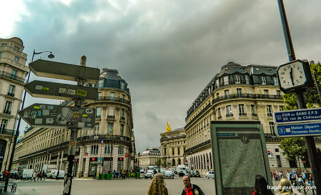 Bairro da Ópera em Paris