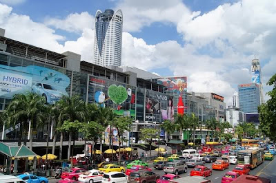 Central World shopping mall in Thailand