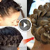 Learn - How To Create Flower Braid Hairstyle, See Tutorial