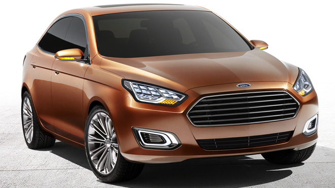 Ford Motor Company Debuts Escort Compact Concept Vehicle