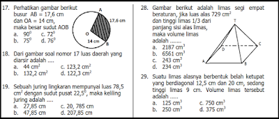 Download soal ukk/ uas/ pat smp/ mts kelas 8 semester 2/ genap dan kunci jawaban sesuai kurikulum 2013 edisi revisi terbaru. Download soal latihan ukk/ uas/ pat matematika kelas 7 semester 2/ genap dan kunci jawaban sesuai kurikulum 2013, uas genap, semester 2, bocoran, kunci jawaban, 2019, 2019, 2020, PG, ESSAY, HOTS