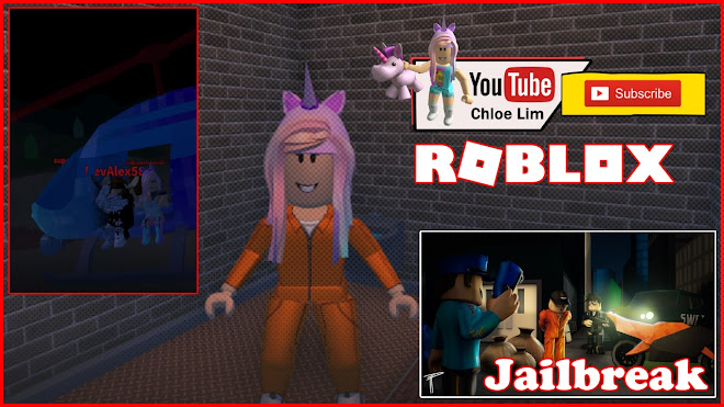 Chloe Tuber Roblox Jailbreak Gameplay Escaping Prison And - new bank escape more next update roblox jailbreak youtube