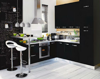 The black is one of the most elegant colors and the star of some decorative styles