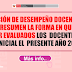 EVALUACIÓN DE DESEMPEÑO DOCENTE 2017 