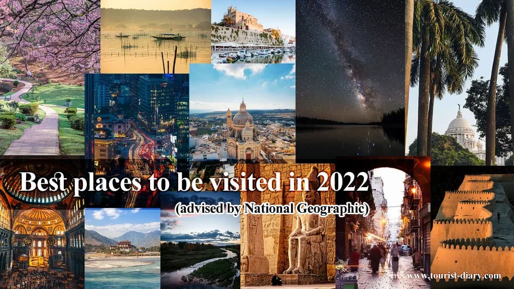 Best places to be visited in 2022