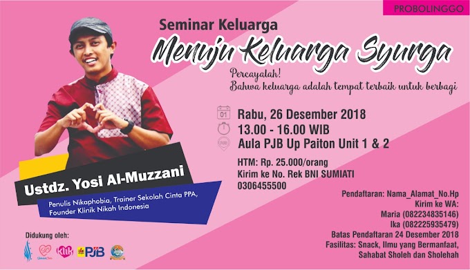 Berbagi Ilmu Bersama Ustadz Yosi Al-Muzzani.