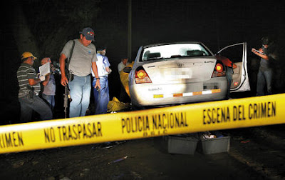 Honduras crime scene