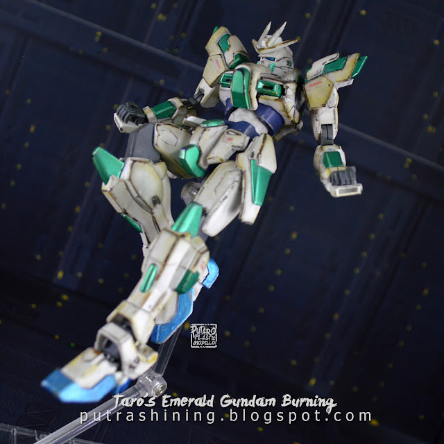 HGBF Try Burning Gundam Custom Paint by Putra Shining