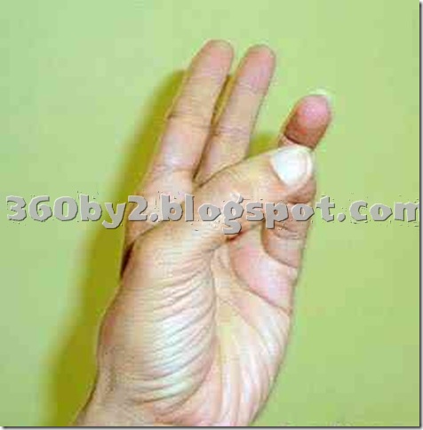 Yoga mudras for joint relieving pain