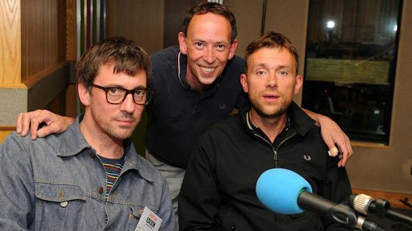 blur steve lamacq, albarn steve lamacq, grahamcoxon stevelamacq, damon albarn steve lamacq, blur radio, blur radio interview, 