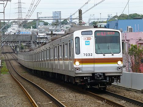 東急東横線　副都心線直通　急行　和光市行き3　東京メトロ7000系