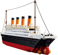 Image: SuSenGo Titanic Building Block Kit 1021 Pieces Bricks | Build a spectacular project at home, compatible with major brands