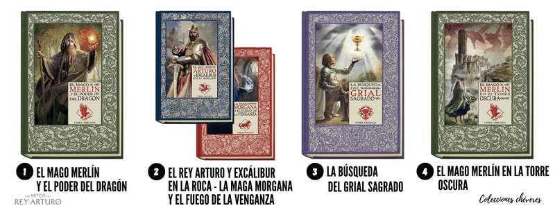 coleccion los mitos del rey arturo mexico