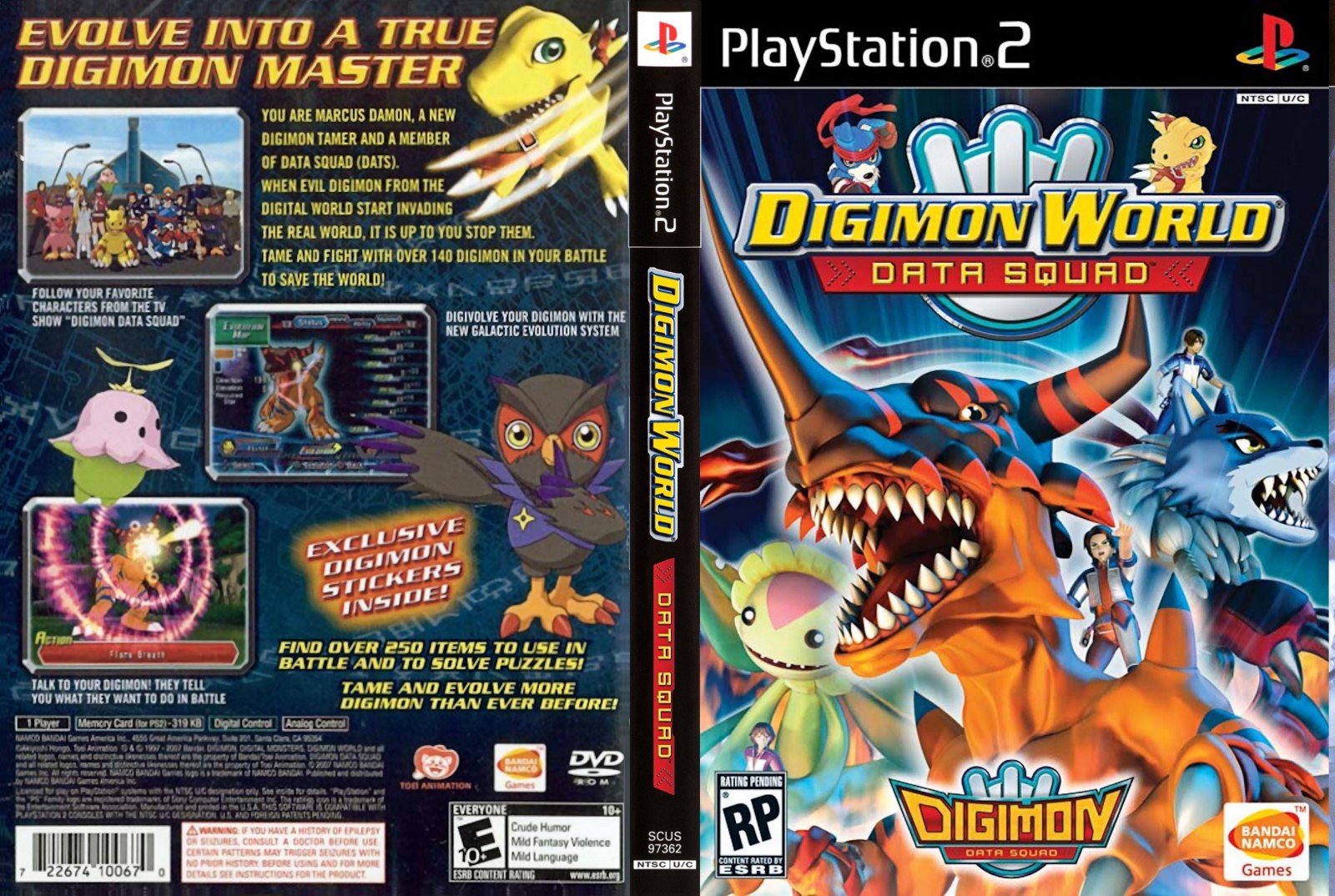 download digimon data squad ps2 ISO