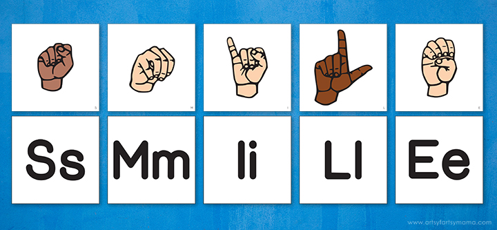 Free Printable ASL Alphabet Match Game