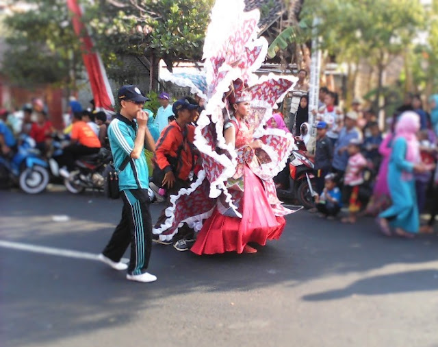 maskot Karnaval SMPN 1 Singgahan 2015