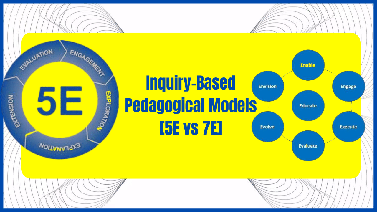 Inquiry-Based Pedagogical Models [5E or 7E]