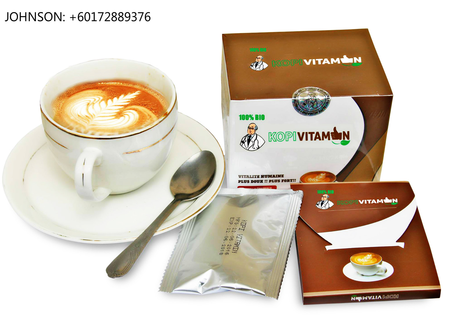 Stimulant enhancement Coffee and honey for men and women 