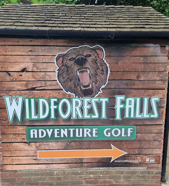 Wildforest Falls Adventure Golf in Bognor Regis. Photo by Stephen Skinner, June 2022