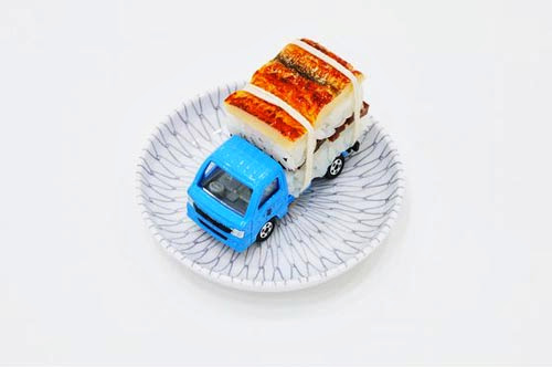 Tommy Sushi, a toy truck by Paramodel