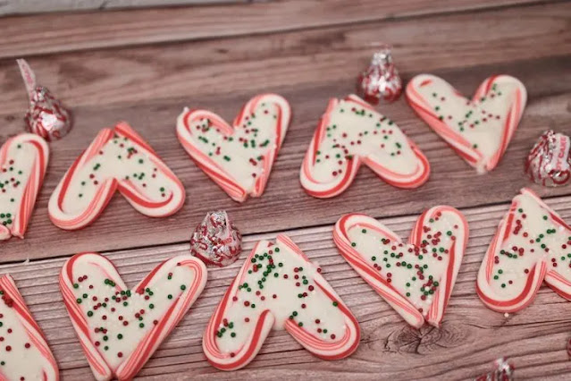Candy Cane Hearts