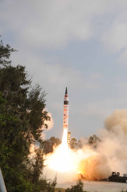 AGNI-V TEST FIRED