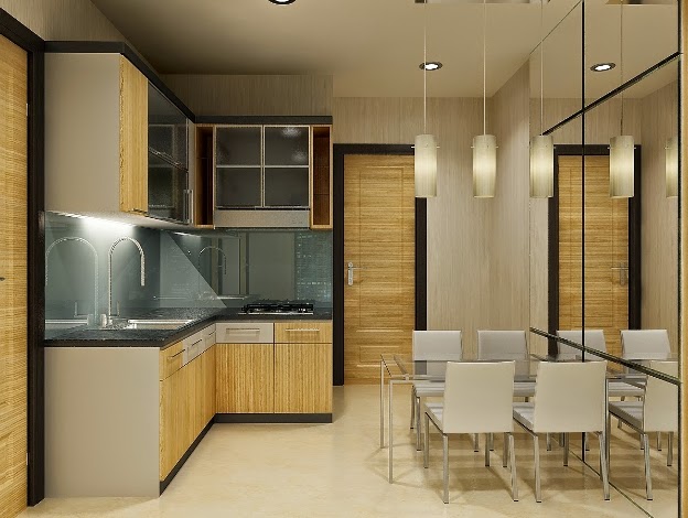 9 desain  dapur minimalis sederhana dengan model yang cantik