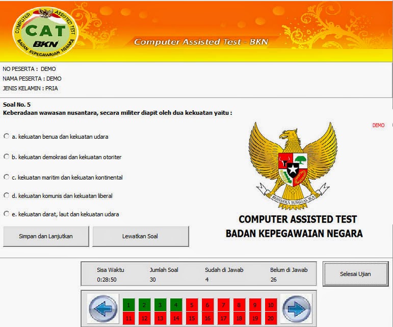 Pengenalan Sistem CAT  Seleksi CPNS Pemerintah net