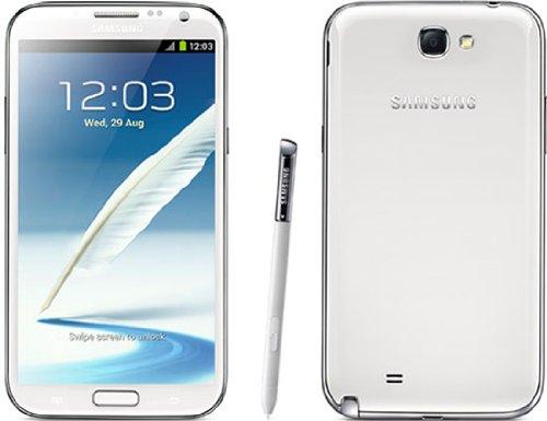 Samsung Galaxy Note II 4G Android Phone, White (AT&T) by Samsung