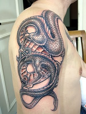 Arm Dragon Tattoo Designs