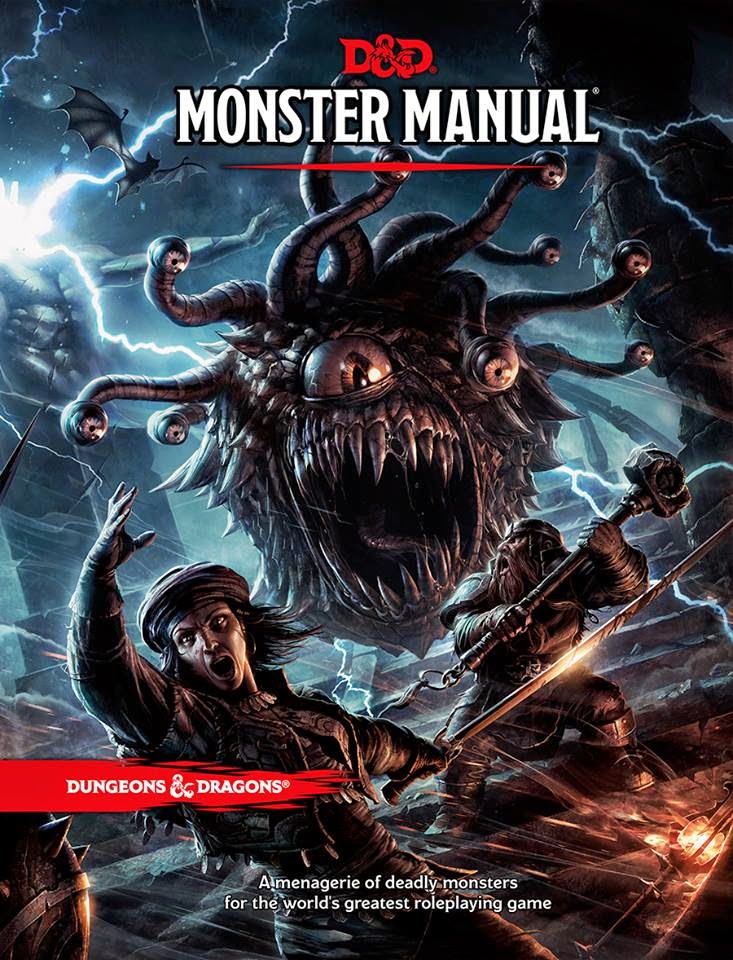 dungeons & dragons D&D roleplaying game monster manual