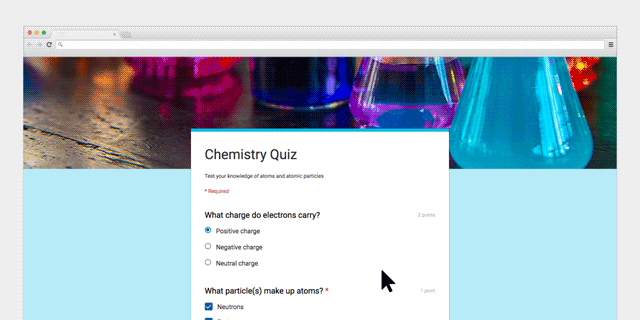 google forms grading feature