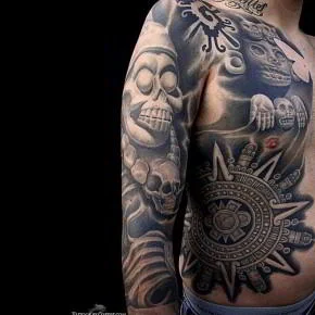 tatuajes aztecas y mayas y su significado