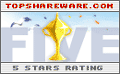 Activity and Authentication Analyzer 5-stars Award for version 1.63 at The TopShareware.com