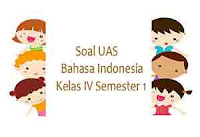 Berikut ini ialah pola latihan soal Ulangan Akhir Semester  Soal UAS Bahasa Indonesia Kelas 4 Semester 1 plus Kunci Jawaban