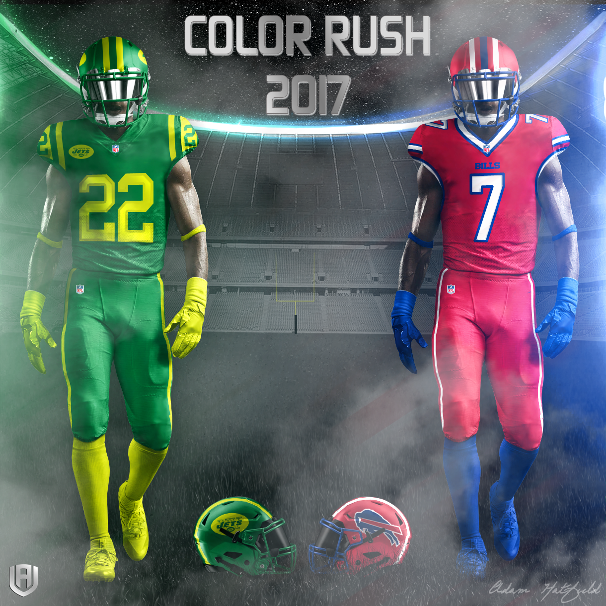 Design Adam S Take On Nfl Color Rush 2017 Touchdown Europe Coloring Wallpapers Download Free Images Wallpaper [coloring365.blogspot.com]