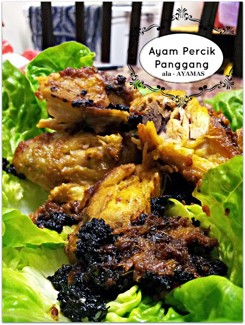 Kebun sejemput: Ayam Percik Panggang ala - Ayamas