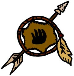 Clipart of a native american dream catcher