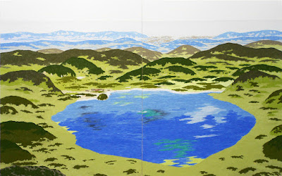 「山上湖」２０１２年夏・秋制作　作品画像