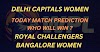 Delhi Capitals Women vs Royal Challengers Bangalore Women Today Match Prediction Who will win