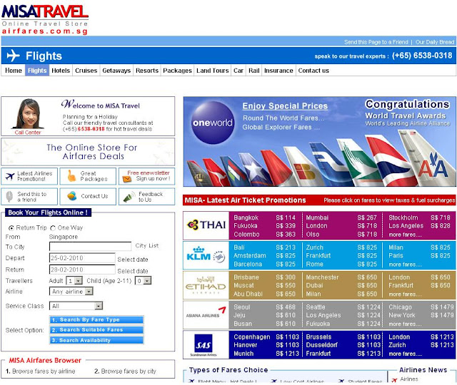 Cheap Flights, AirTickets & AirFares Promotions at Airfares.com.sg ...