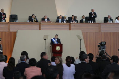 Discurso de Toma de Posesión de Mauricio Funes