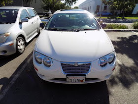 Complete base-coat/clear coat paint job on 2002 Chrysler 300M at Almost Everything Auto Body.